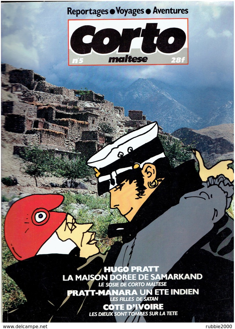 REVUE CORTO MALTESE N° 5 HUGO PRATT MANARA 1986 CASTERMAN - Pratt