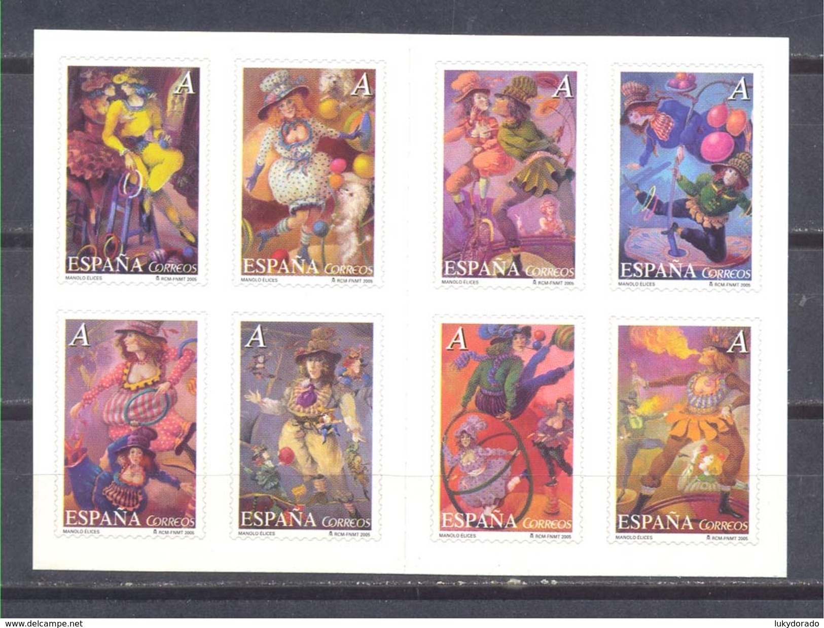 Año 2005 Nº 4133/0 El Circo (MNH) - Blokken & Velletjes