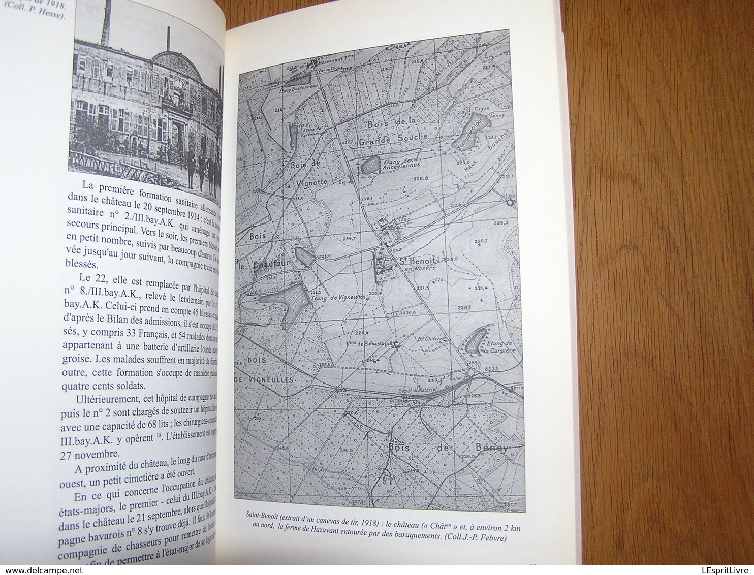 LES CHEMINS DE LA SOUFFRANCE Service Santé Allemand Guerre 14 18 Saint Mihiel Hauts de Meuse Woëvre Metz Blessés Hopital