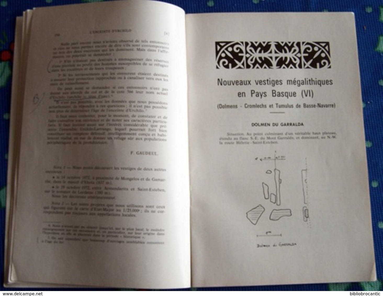 Bulletin Du MUSEE BASQUEn°62(4°Tr.1973)Sommaire Sur Scan < Enceinte D'URCHILO/Dolmens,Tumulus En Basse Navarre..etc.. - Baskenland