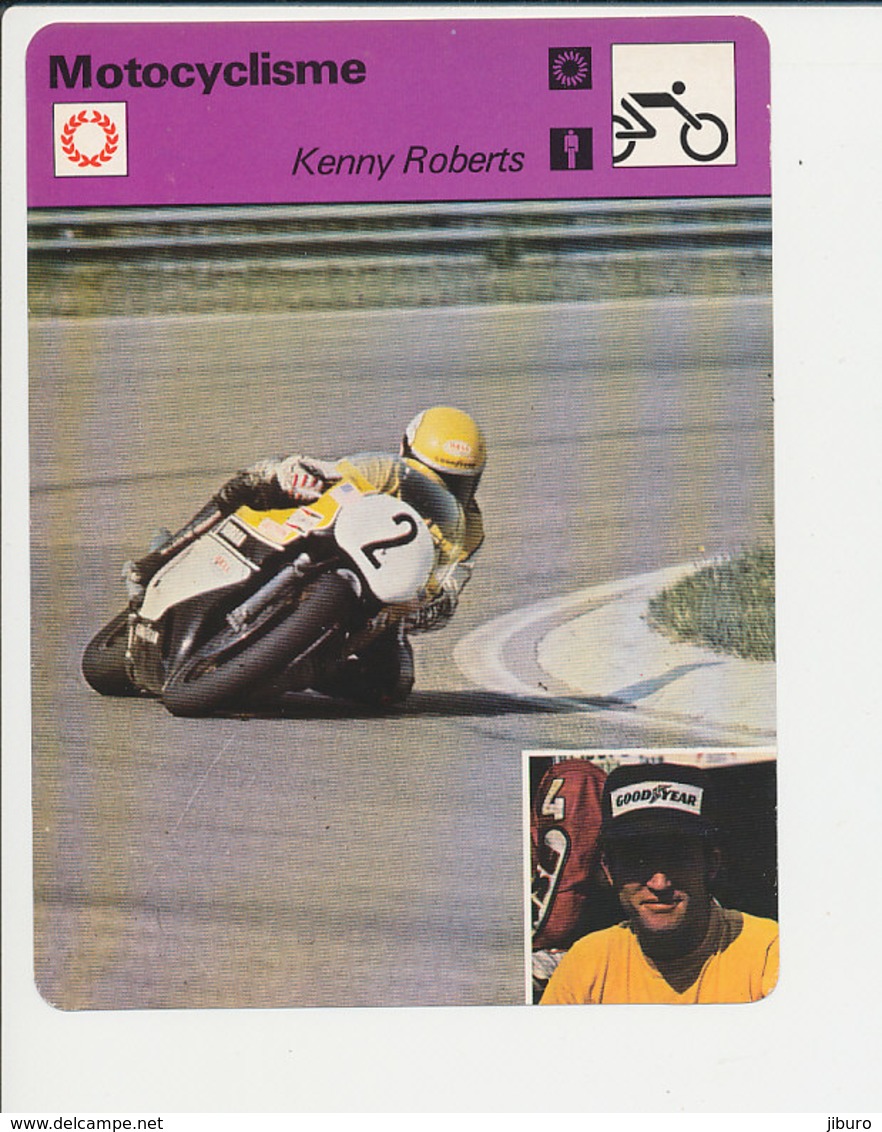 Kenny Roberts Motocyclisme Sport 01-FICH-Moto-1 - Sports