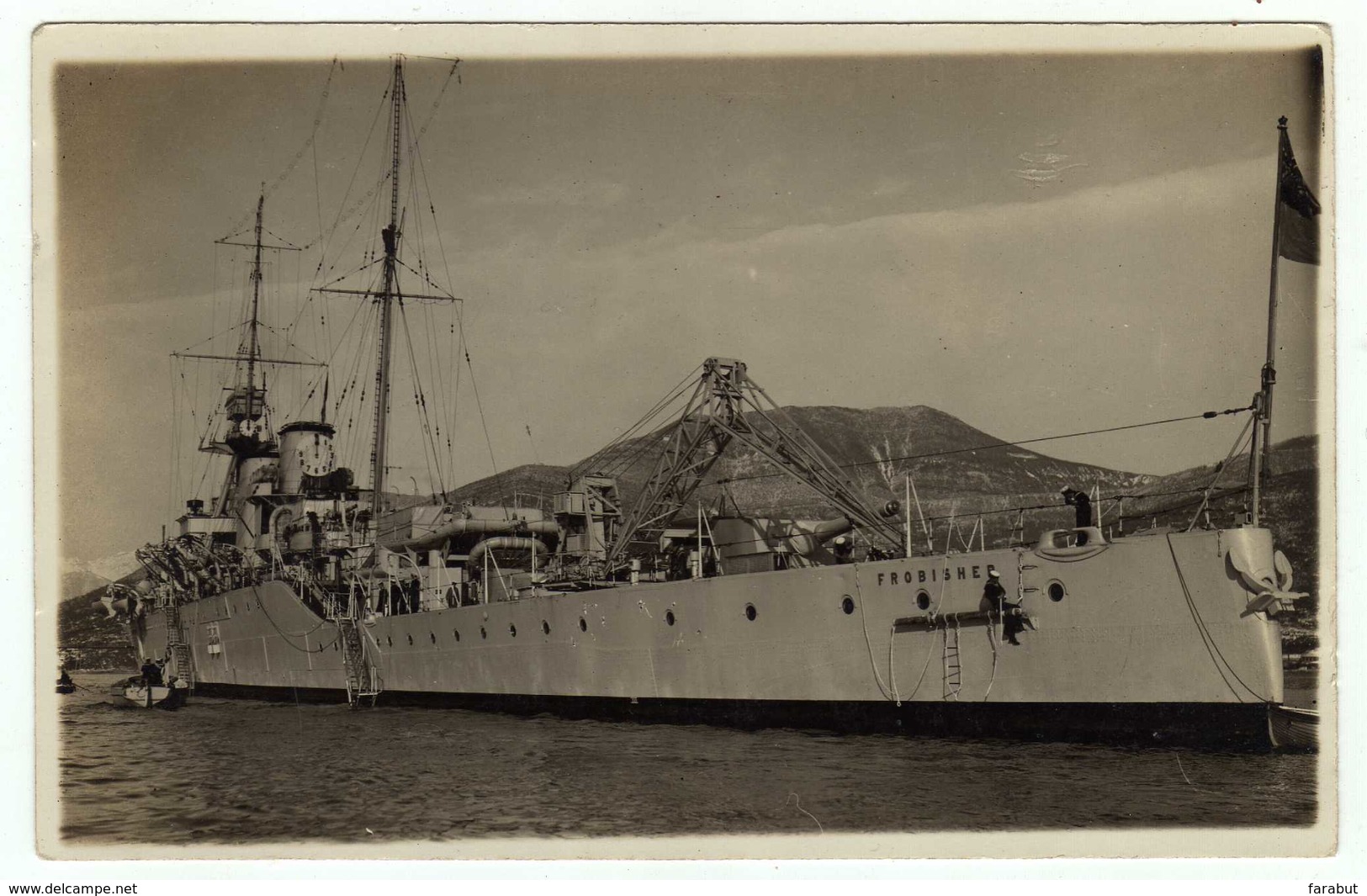 HMS Frobisher In Adriatic Sea; Laforest Foto - Krieg