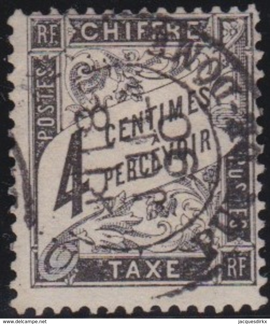 France  .    Yvert     .     Taxe  13       .     O     .     Oblitéré - 1859-1959 Used