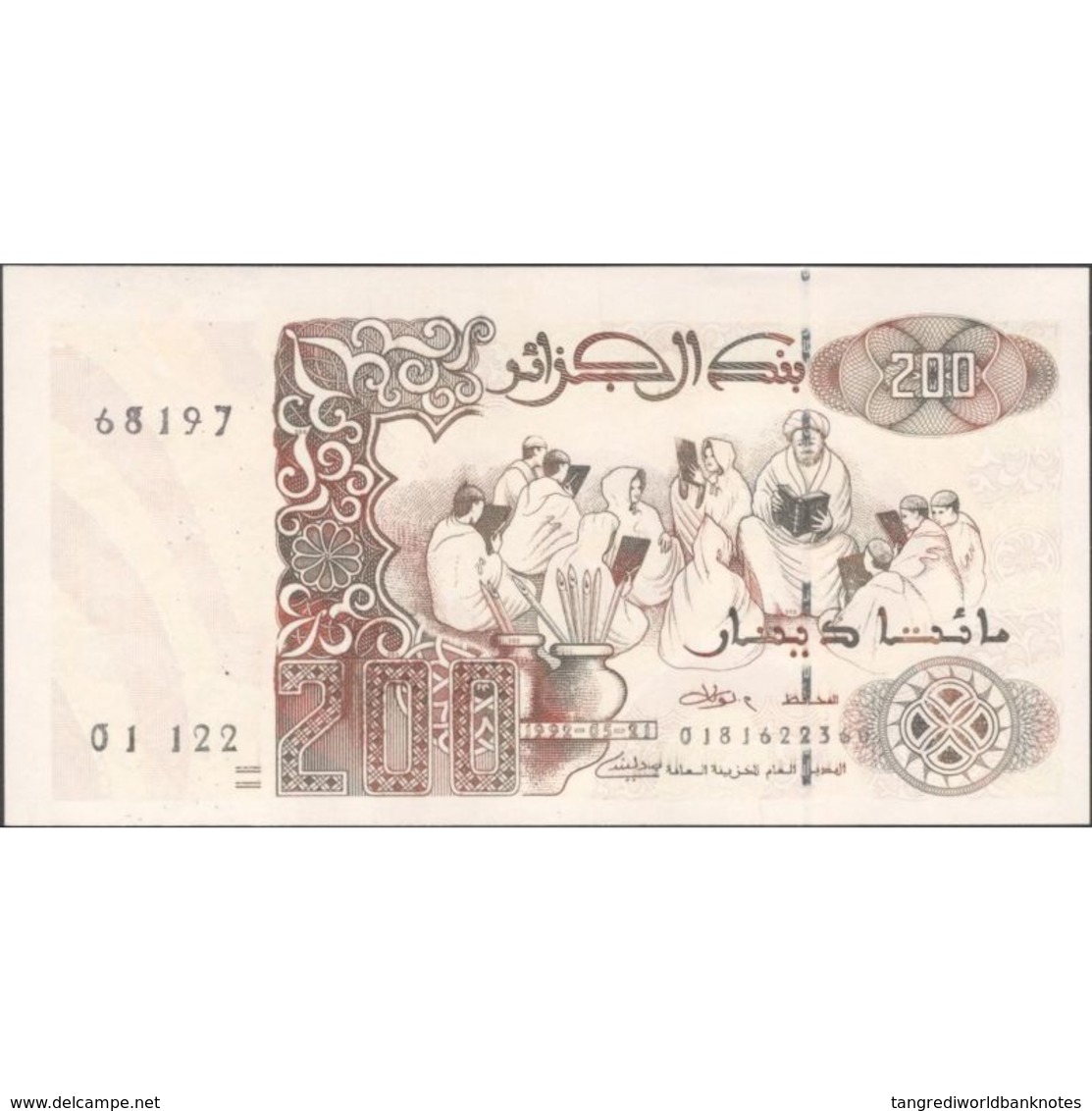 TWN - ALGERIA 138c - 200 Dinars 21.5.1992 (2019) UNC - Algeria