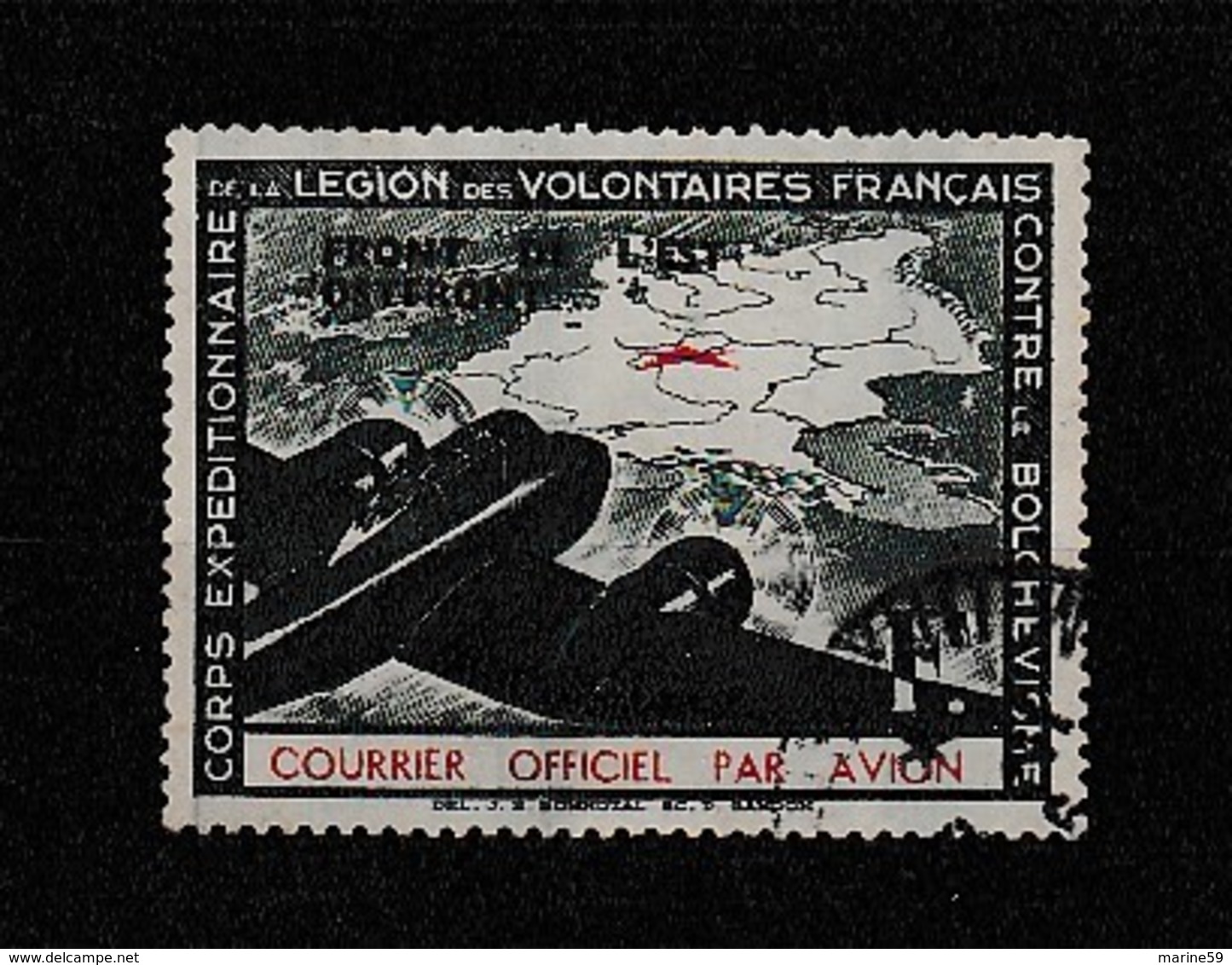 L.V.F. - N° 4 Oblitéré - Valeur Catalogue : 60.00 € - Autres & Non Classés