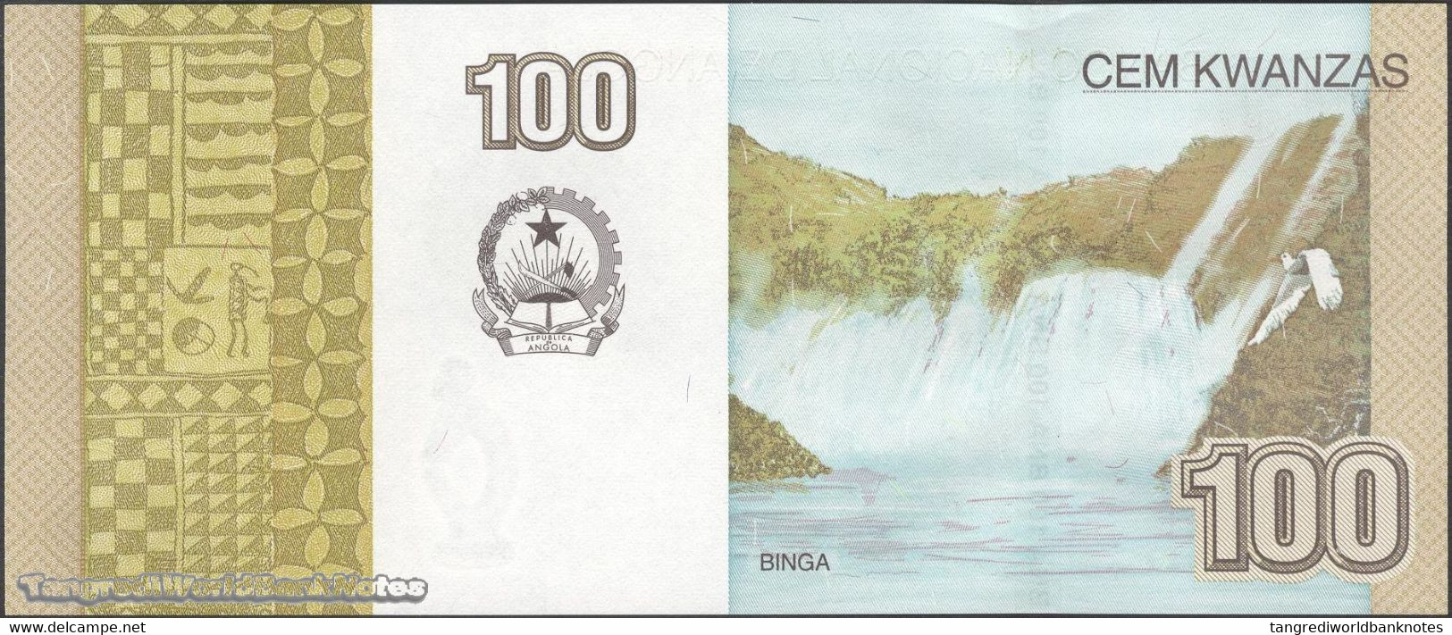 TWN - ANGOLA 153 - 100 Kwanzas 10.2012 Prefix JH UNC - Angola