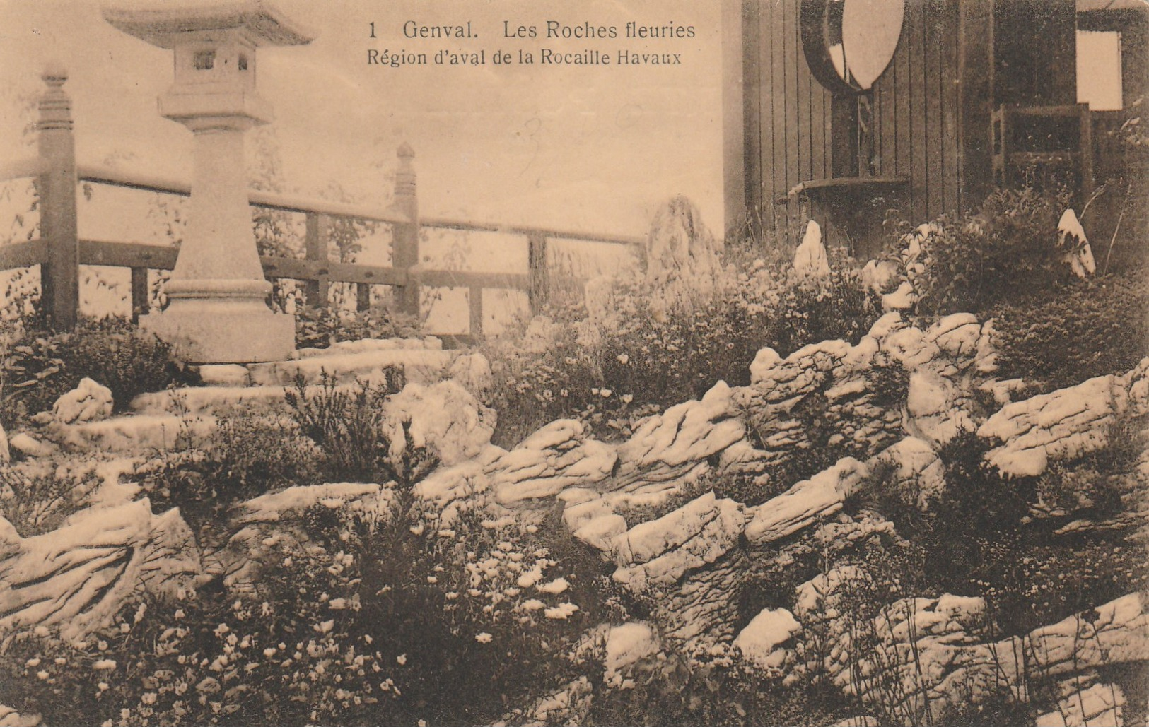 Genval ,( Rixensart ),  Les Roches Fleuries , Région D'aval De La Rocaille Havaux,, N° 1 - Rixensart