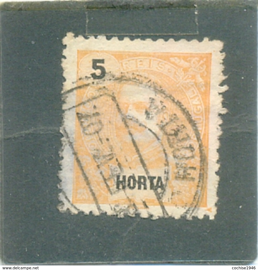 1897 HORTA Y & T N° 14 ( O ) - Angra