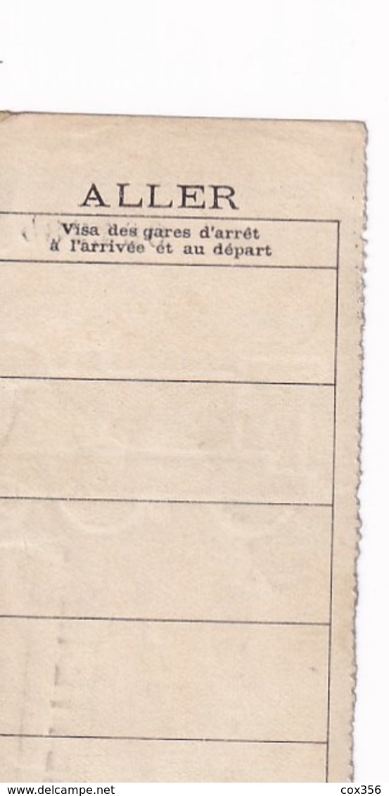 Chemins De Fer De L'Etat Trajet PARIS Au HAVRE Et à MONTIVILLIERS Le 18 Septembre 1911 Bon Pour 1 Voyageur En 1er Classe - Europe