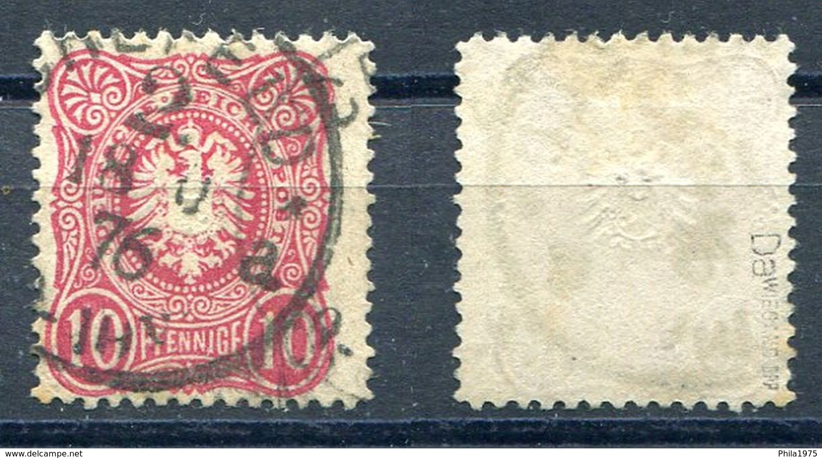 Deutsches Reich Michel-Nr. 33Da Vollstempel - Geprüft - Gebruikt