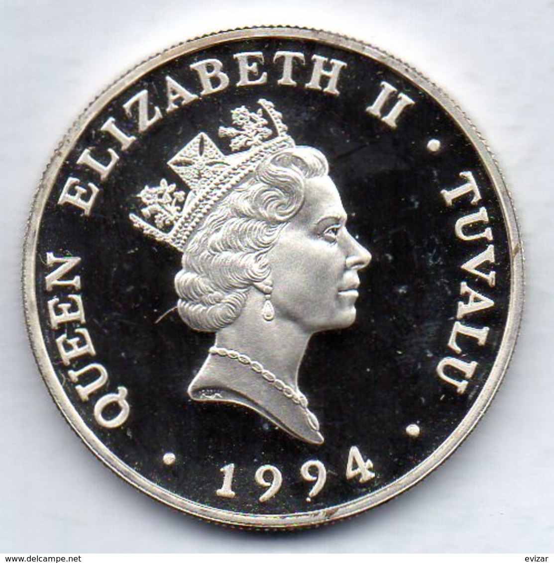 TUVALU, 20 Dollars, Silver, Year 1994, KM #24 - Tuvalu