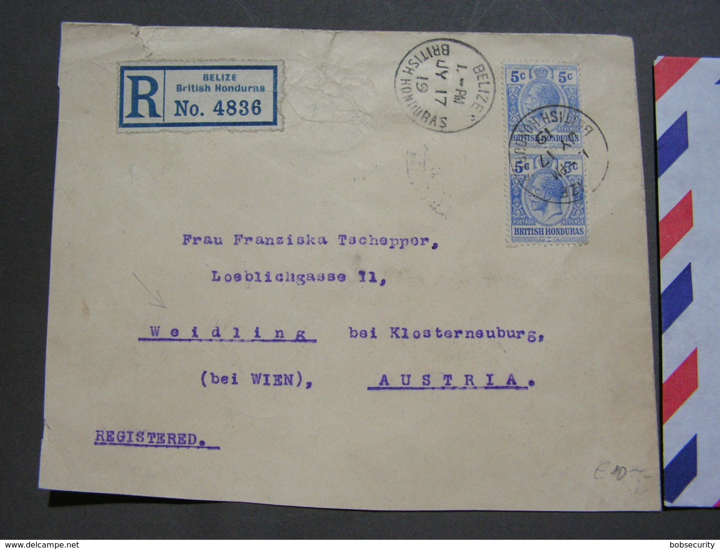 Belize Cv. 1919 - British Honduras (...-1970)