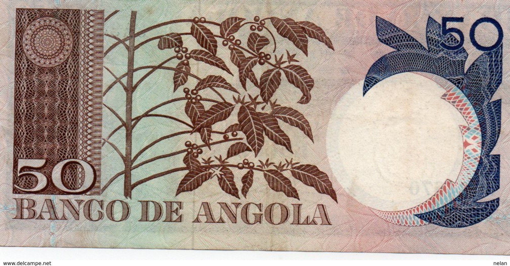 ANGOLA 50 ESCUDOS 1973  P-105  UNC - Angola