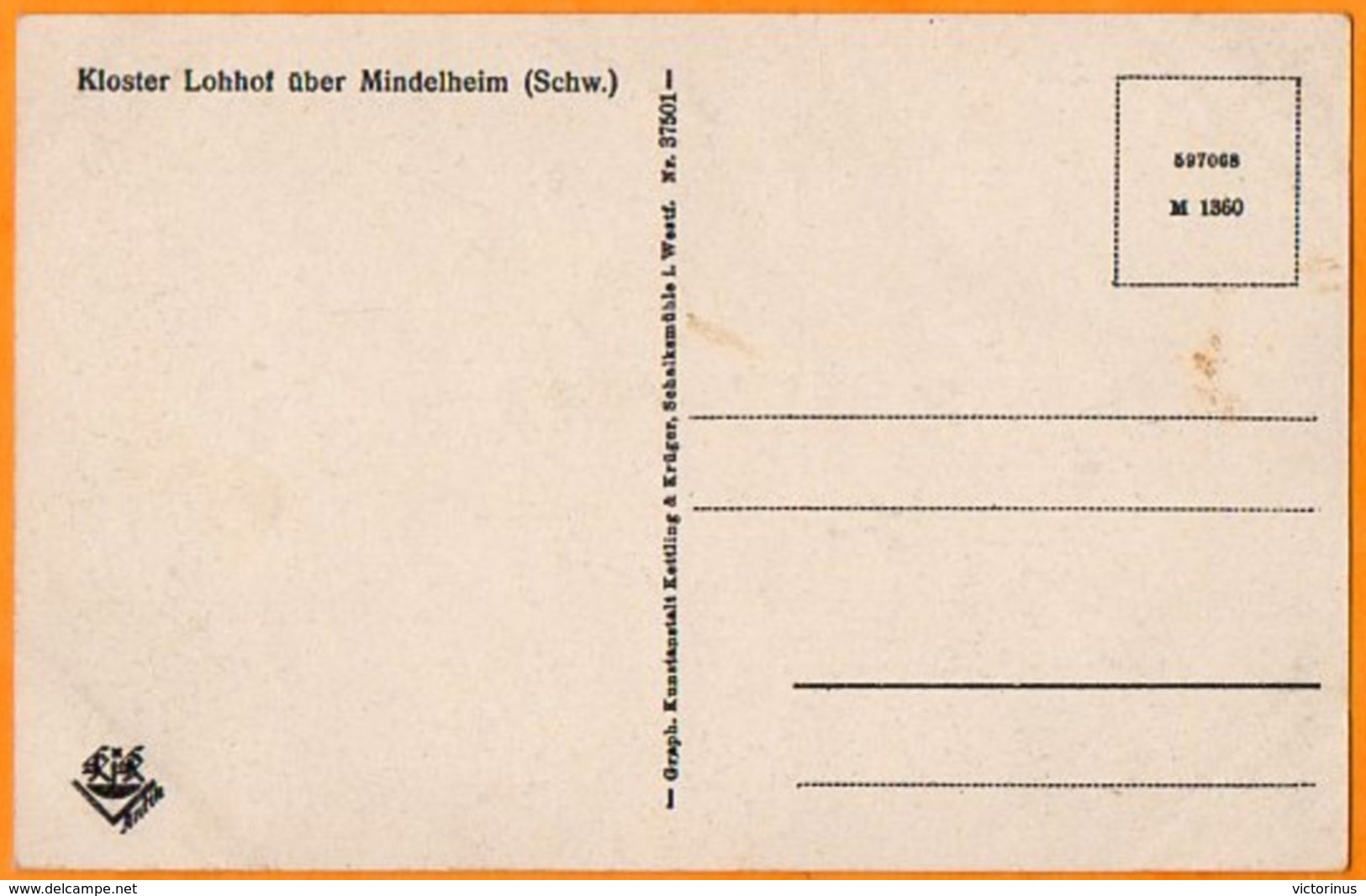 MINDELSHEIM  -  LAZARETT  LOHHOF ÜBER MINDELSHEIM  -  Mai 1943  -  Vue Sous Un Autre Angle  - - Mindelheim