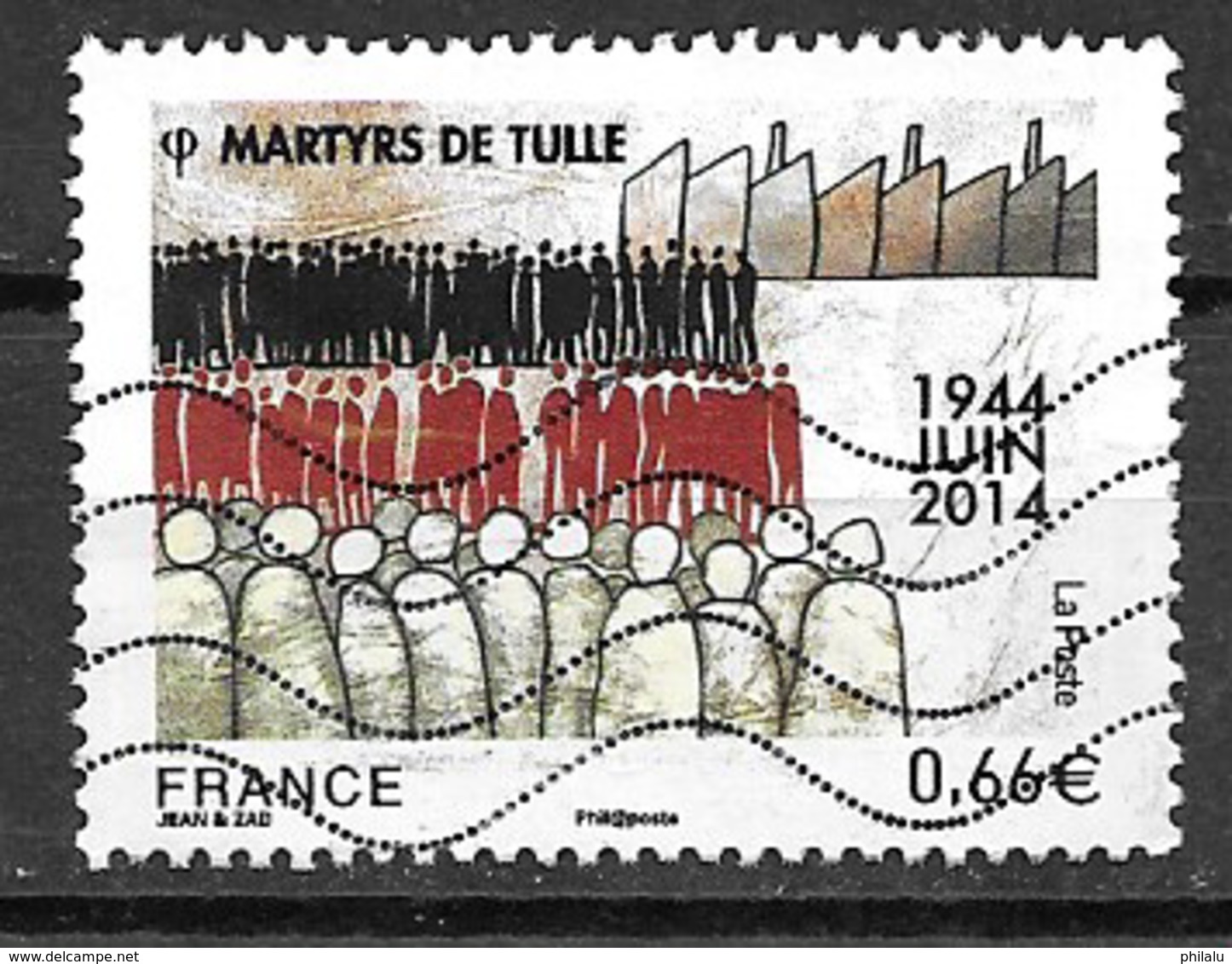 FRANCE 4865 Martyrs De Tulle. - Gebruikt