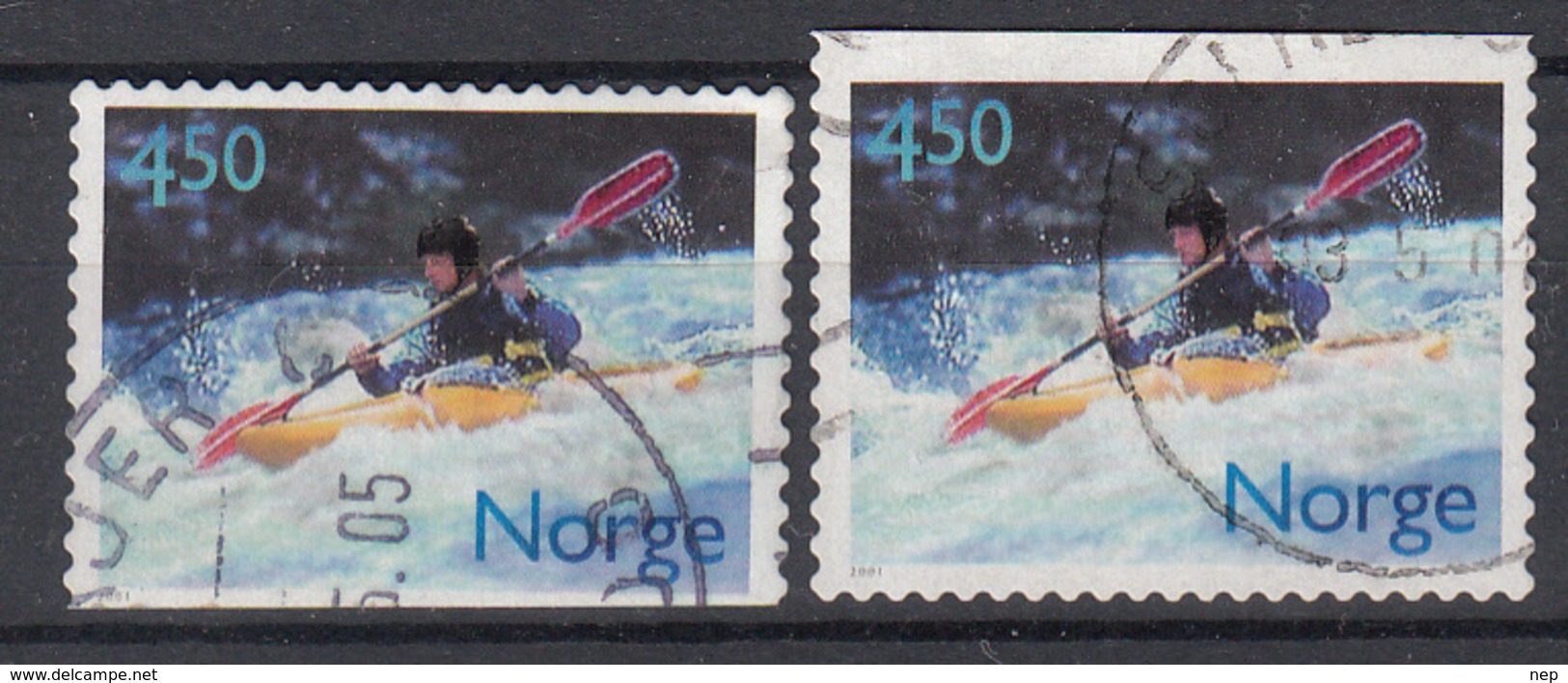 NOORWEGEN - Michel - 2001 - Nr 1383 Do/Du - Gest/Obl/Us - Oblitérés