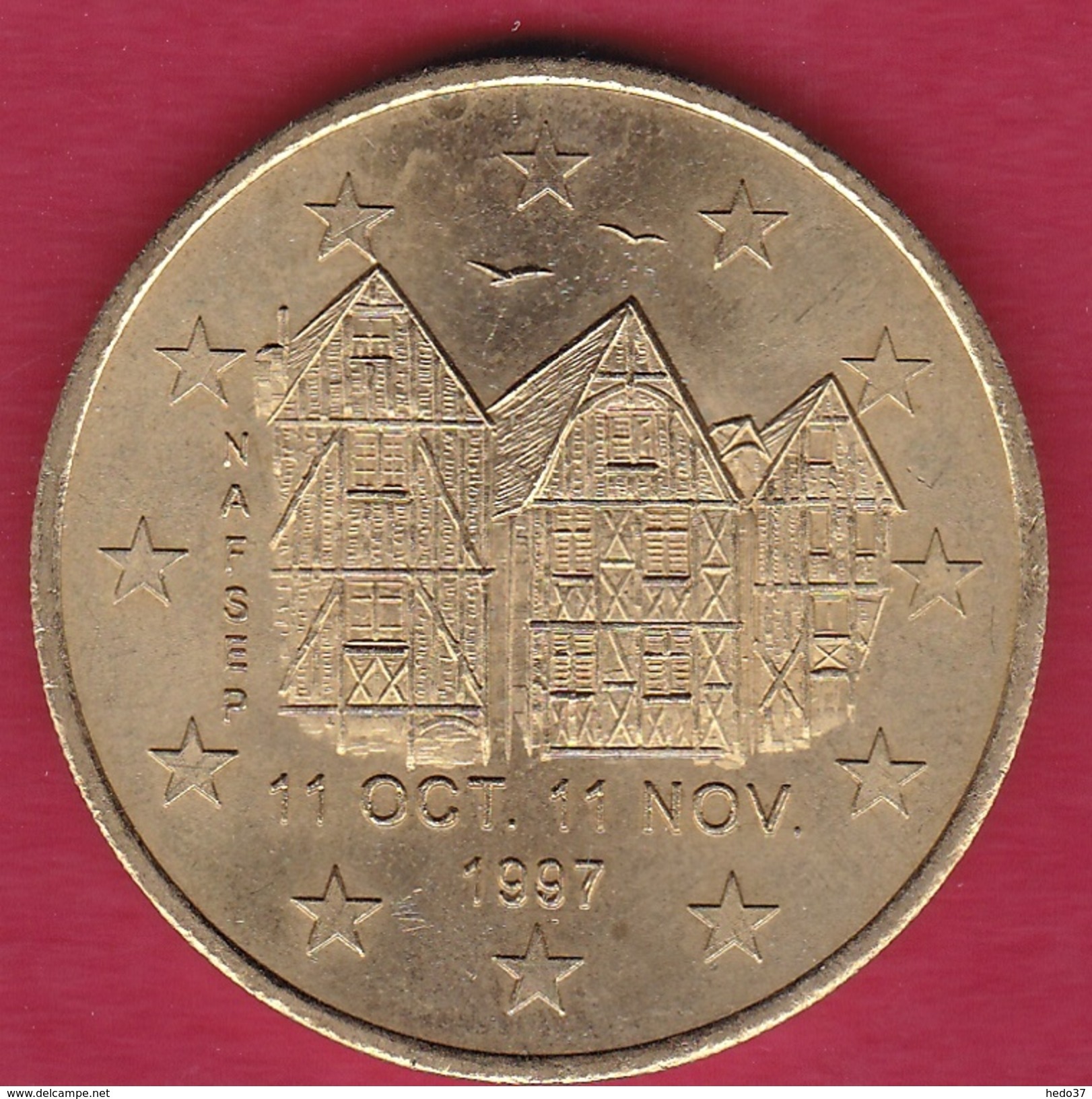 France - Tours - 1 Euro - 1997 - Euros Des Villes