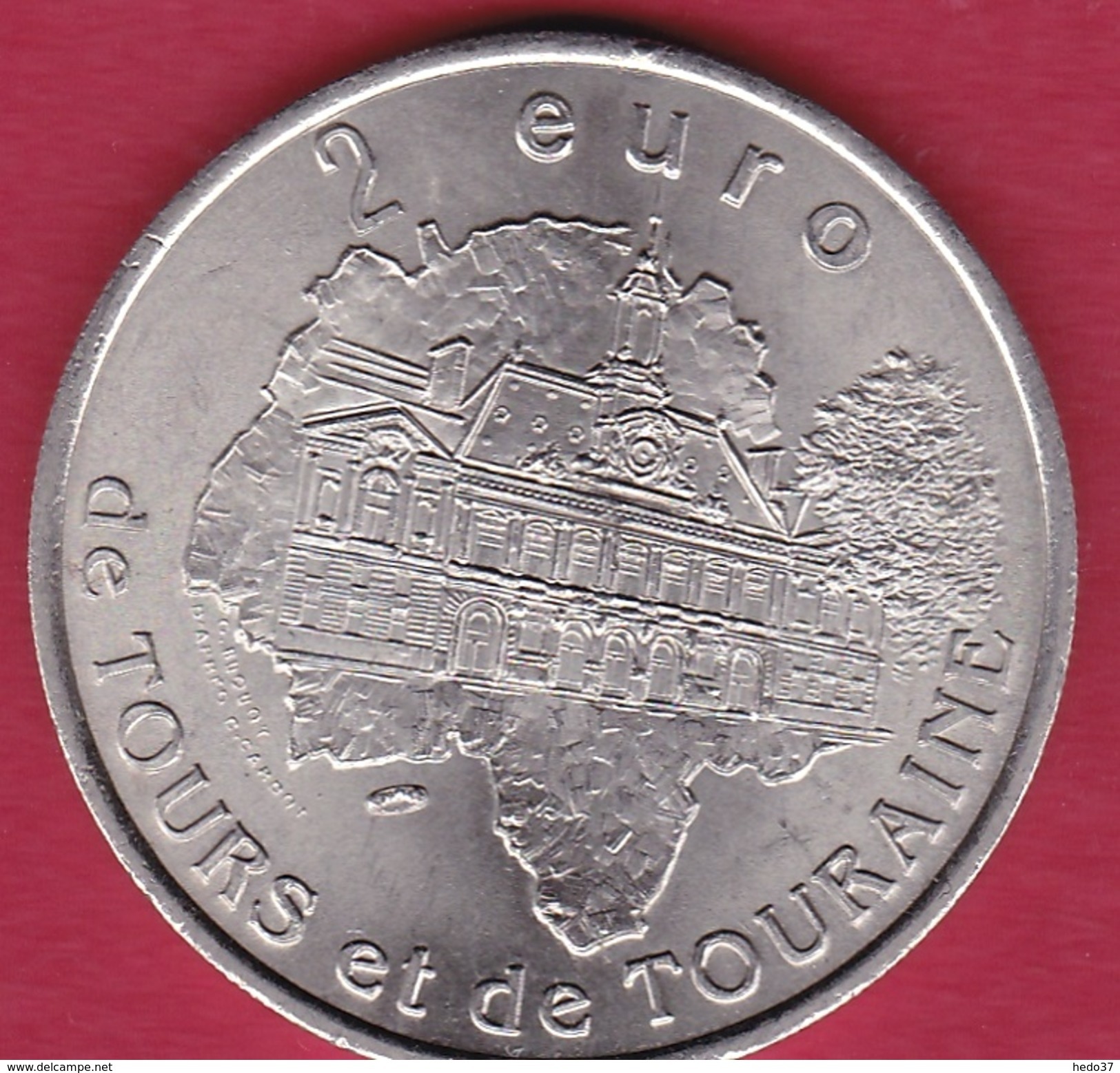 France - Chateau-Renault - 2 Euro - 1997 - Euros Des Villes