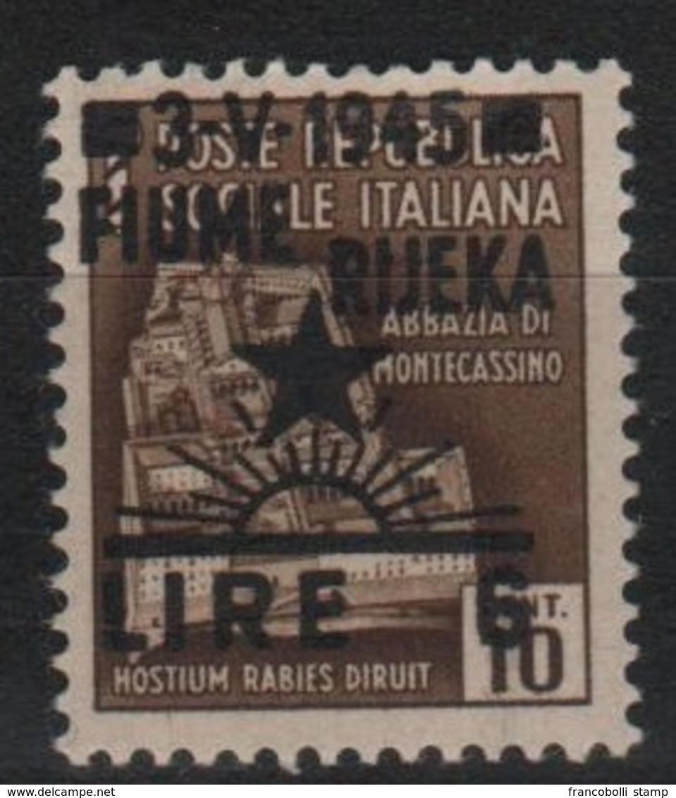 Occupazione Jugoslava Fiume MNH - Ocu. Yugoslava: Fiume