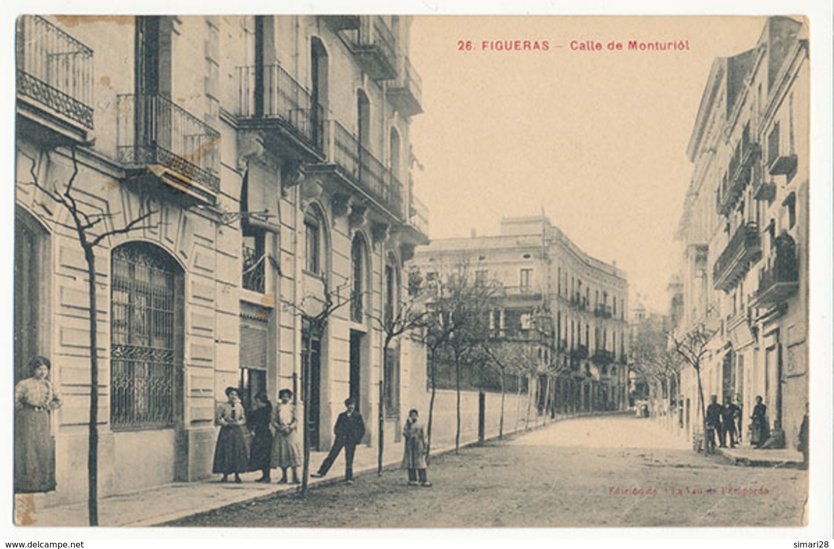 FIGUERAS - N° 26 - CALLE DE MONTURIOL - Gerona