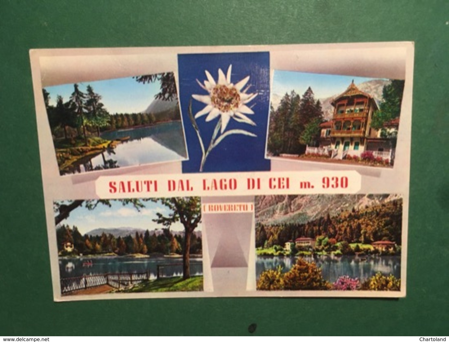 Cartolina Salti Dal Lago Di Cei - Rovereto - 1966 - Trento