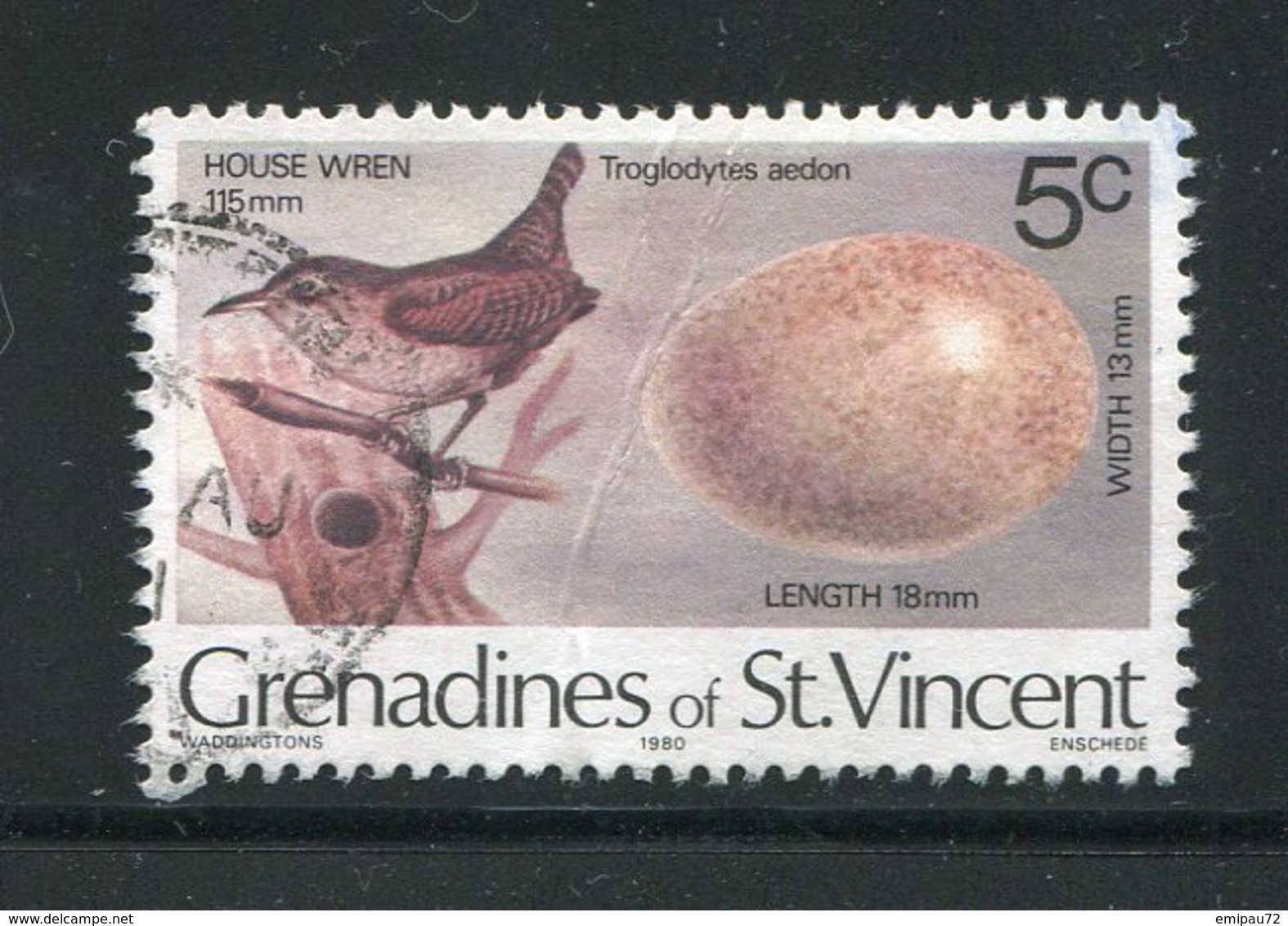 SAINT VINCENT ET GRENADINES- Y&T N°190- Oblitéré - St.Vincent & Grenadines