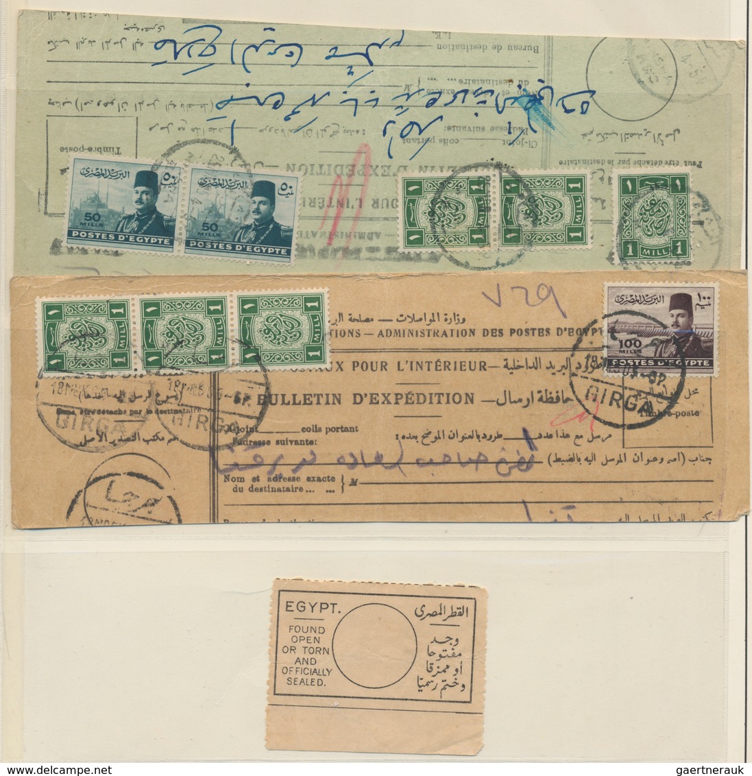 Ägypten: 1866-1950's: Part Collections Of Mint And Used Stamps From Egypt And Sudan Plus Four FDCs A - 1866-1914 Khedivato De Egipto