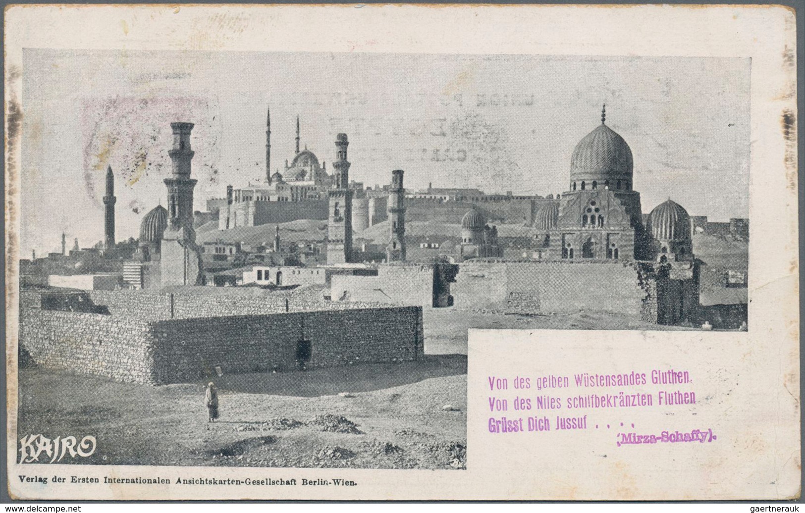 Ägypten: 1900/1930 (ca.), collection of apprx. 290 ppc. in an album, nice range of different views,