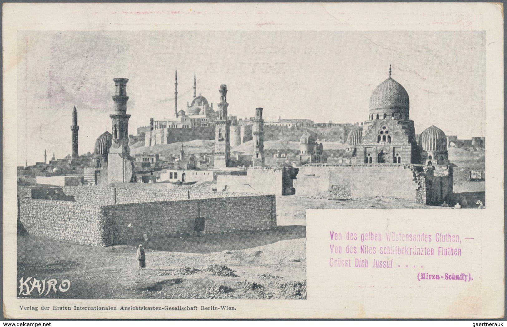 Ägypten: 1900/1930 (ca.), collection of apprx. 290 ppc. in an album, nice range of different views,