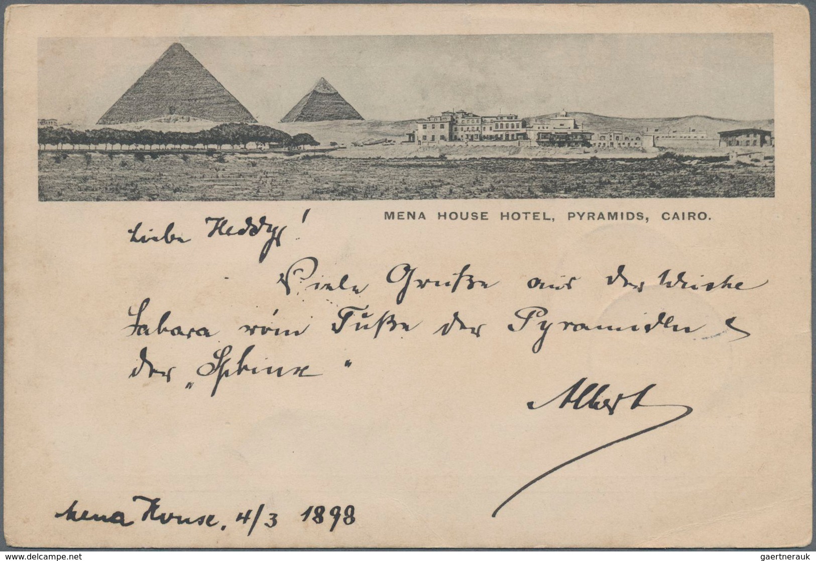 Ägypten: 1900/1930 (ca.), collection of apprx. 290 ppc. in an album, nice range of different views,