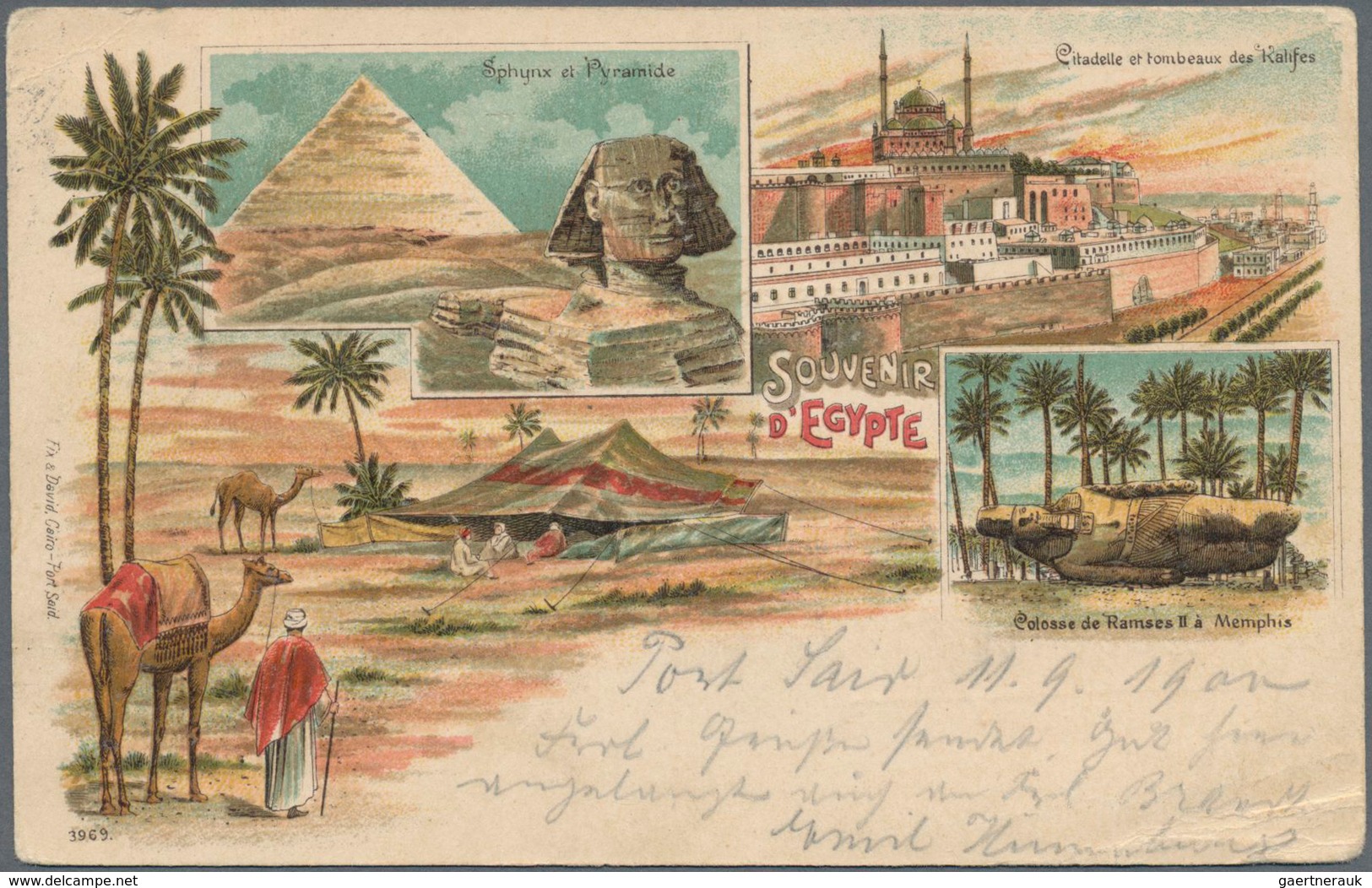 Ägypten: 1900/1930 (ca.), collection of apprx. 290 ppc. in an album, nice range of different views,