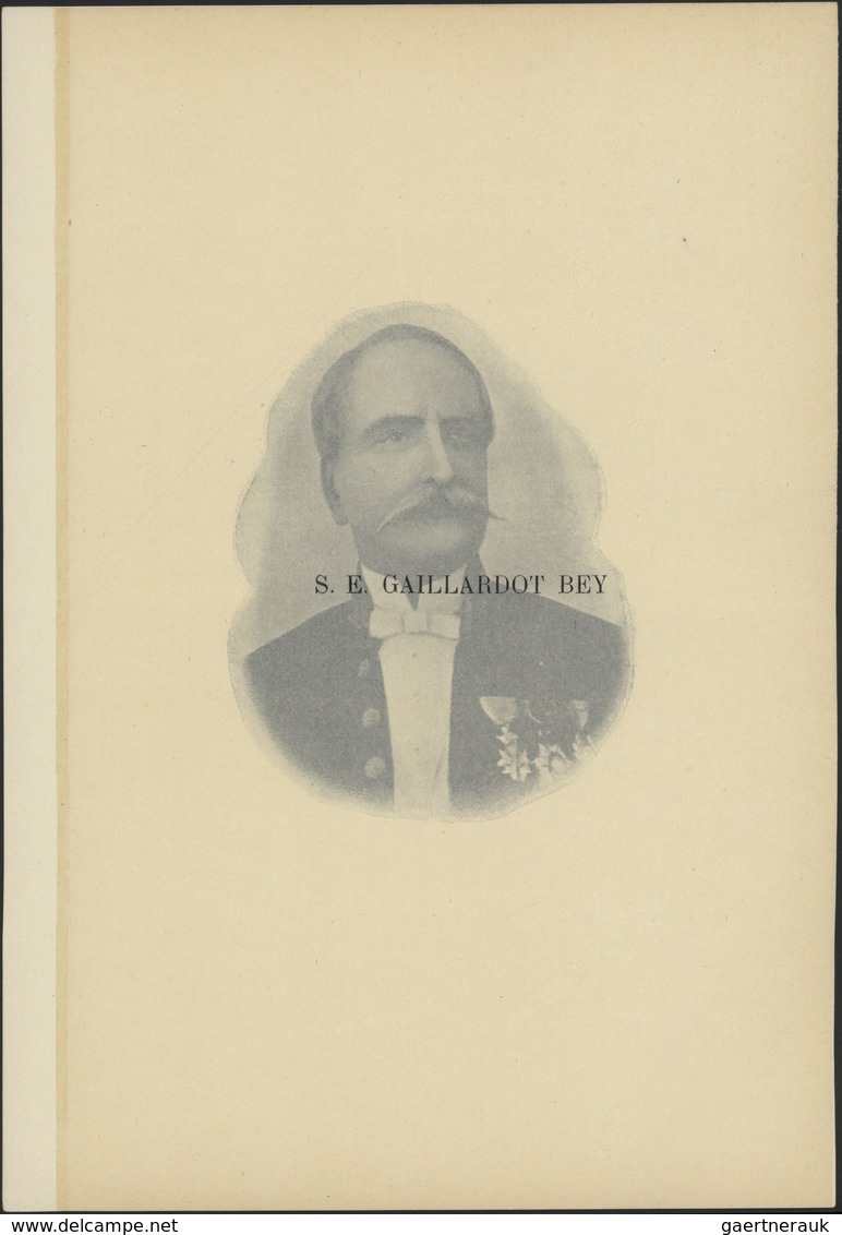 Ägypten: 1900-40, Album Containig Old Printings Of Ismail Pacha, Mariette Pacha, Abbas Helmy Pacha, - 1866-1914 Khedivato De Egipto