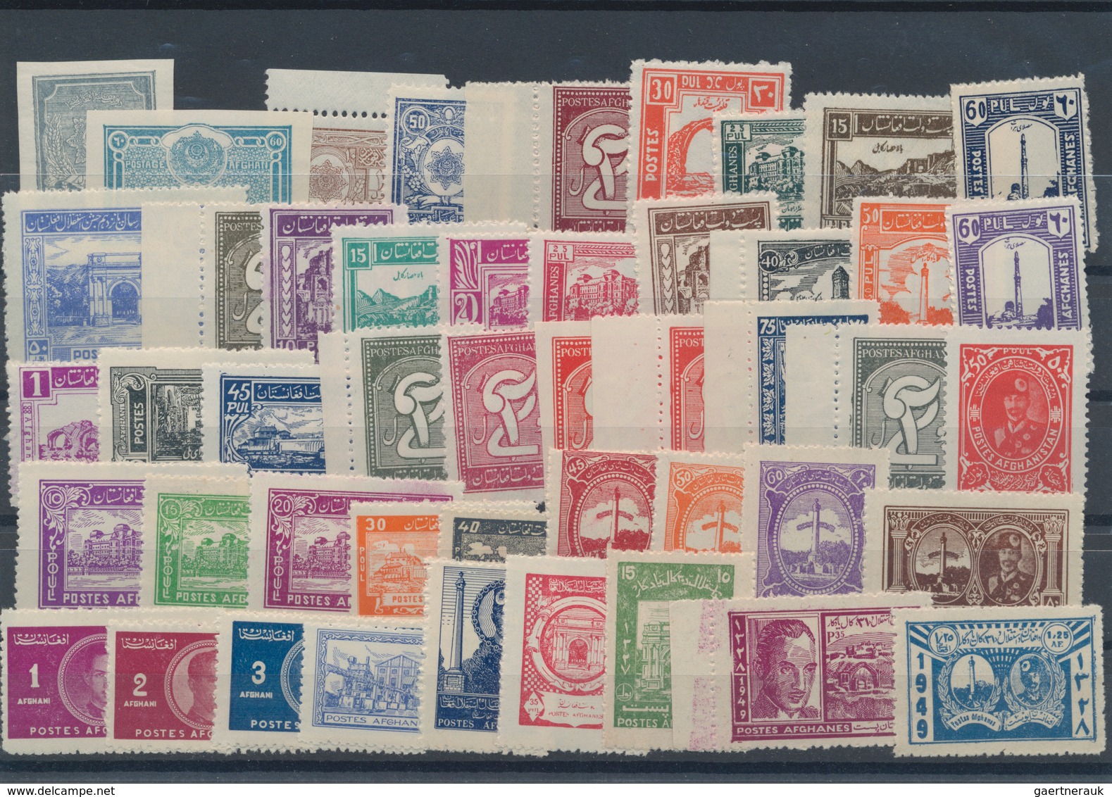 Afghanistan: 1927/1980, MNH Collection Incl. Souvenir Sheets Neatly Sorted On Stockcards. - Afganistán