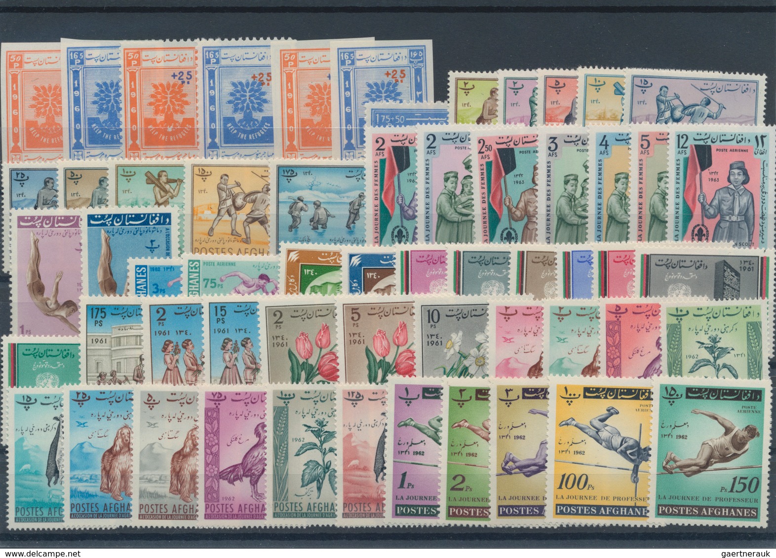 Afghanistan: 1927/1980, MNH Collection Incl. Souvenir Sheets Neatly Sorted On Stockcards. - Afghanistan