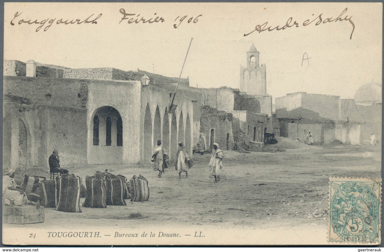 Algerien: 1900/1960, Box With Approx. 800 Historical Postcards With A Minor Part Of Cards Printed Af - Storia Postale