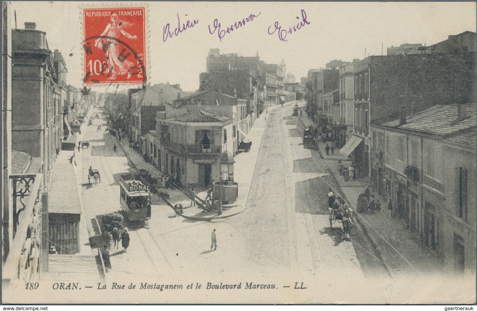 Algerien: 1900/1960, Box With More Then 800 Historical Postcards With A Minor Part Of Cards Printed - Lettres & Documents