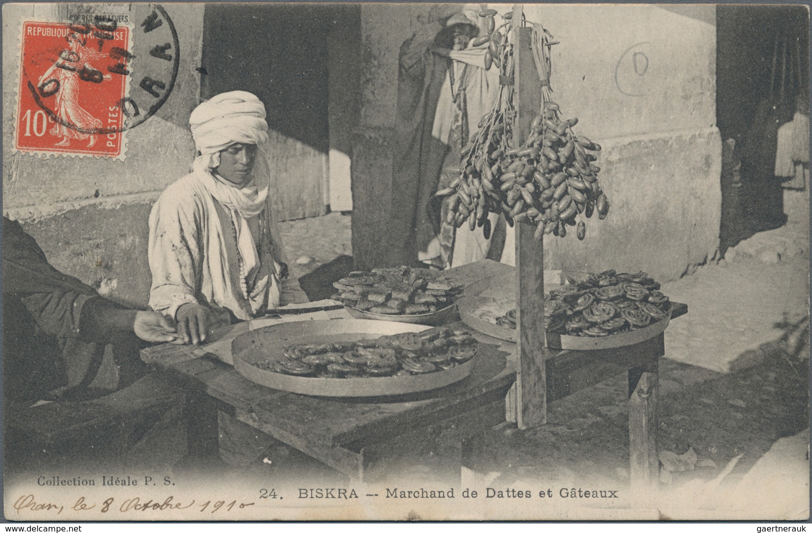 Algerien: 1900/1960, Box With More Then 800 Historical Postcards With A Minor Part Of Cards Printed - Briefe U. Dokumente