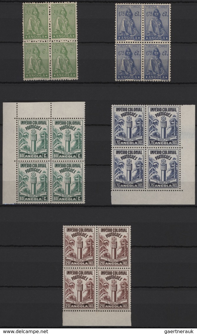 Angola: 1946/1969, Angola Beautiful Mint Never Hinged Block Of Four Collection Of The Portugues Colo - Angola