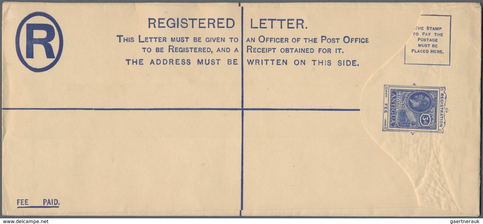 Antigua: Starting About 1880 Holding Of Ca. 150 Postal Stationeries Incl. Postal Stationery Cards (a - 1960-1981 Autonomia Interna