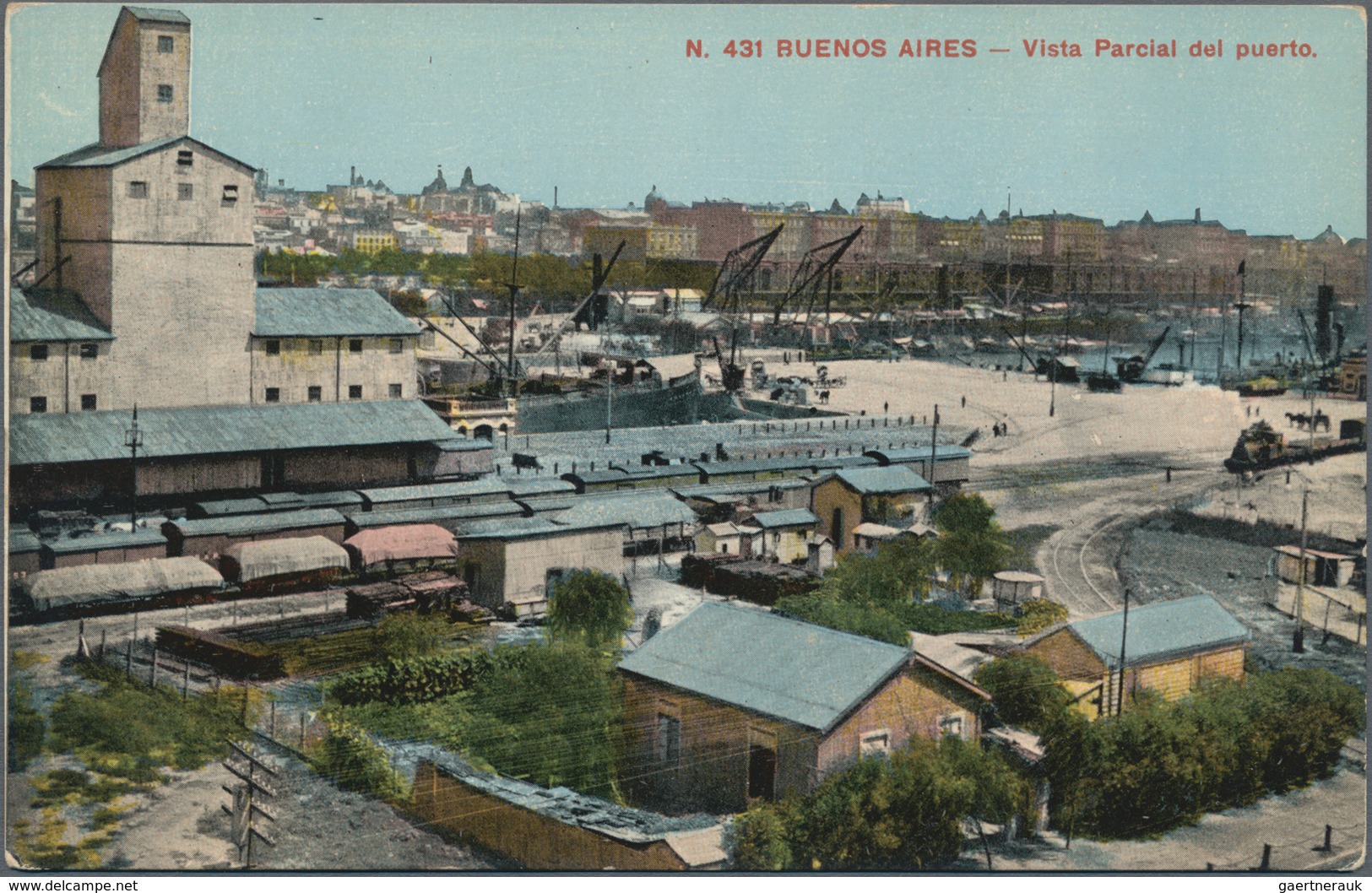 Argentinien - Besonderheiten: 1900/1950, Box With About 800 Historical Postcards BUENOS AIRES, Unuse - Sonstige & Ohne Zuordnung