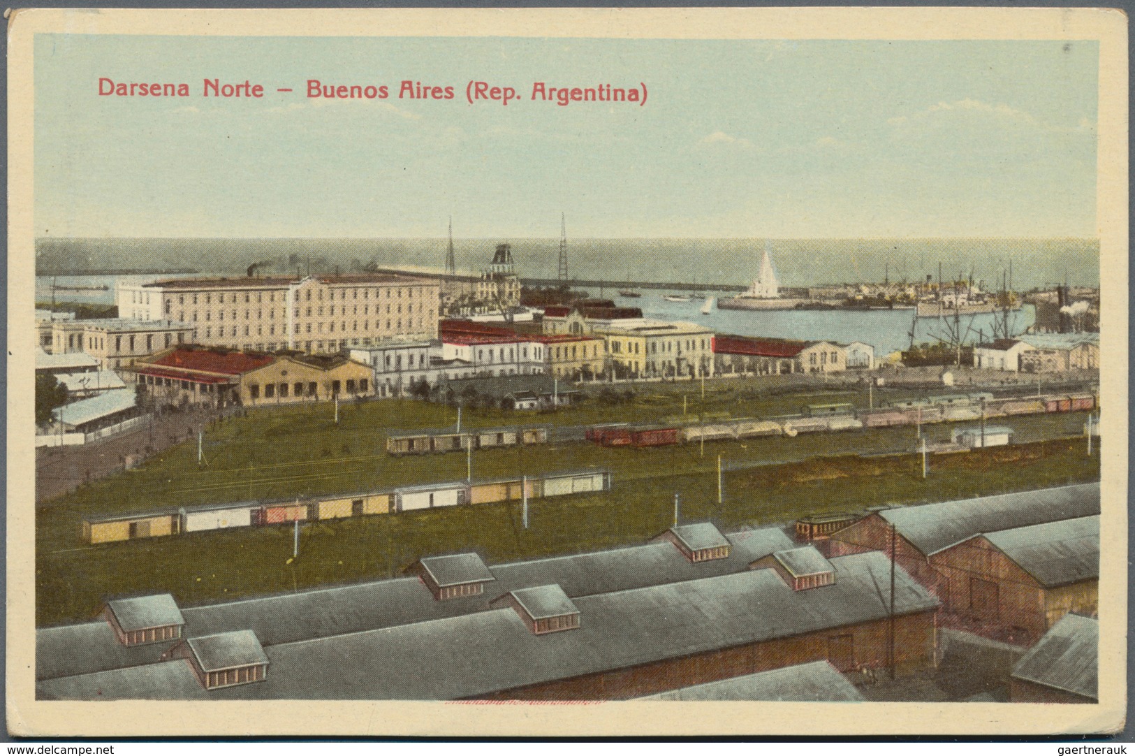 Argentinien - Besonderheiten: 1900/1950, Box With Around 800 Historical Postcards BUENOS AIRES, Unus - Altri & Non Classificati