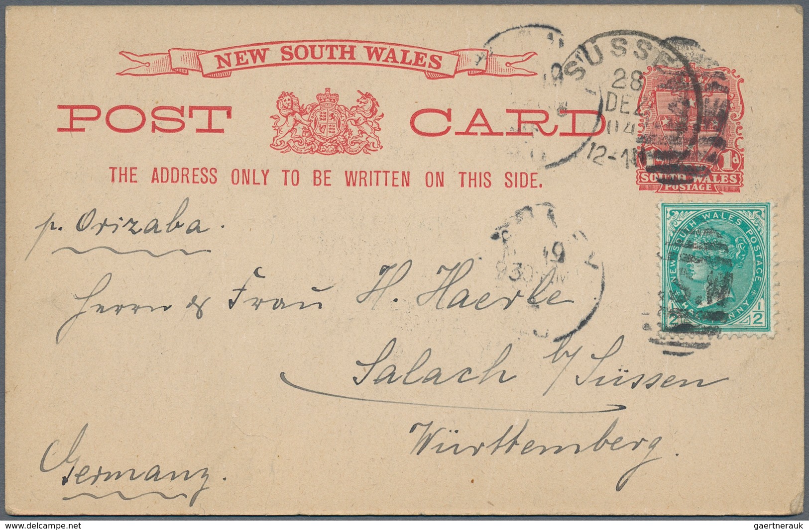 Australische Staaten: 1890/1913 (ca.), POSTAL STATIONERIES: Accumulation With About 90 Unused/used P - Collections