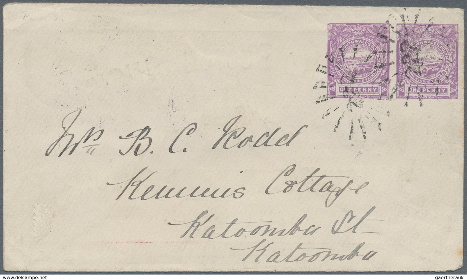 Neusüdwales: 1865/1910 (ca.), POSTAL STATIONERY: Accumulation With About 220 Mostly Different Postal - Brieven En Documenten