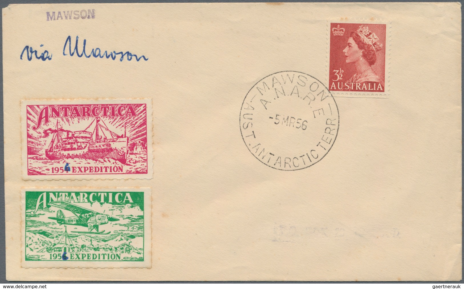 Australien - Antarktische Gebiete: 1956/2001, Collection Of Apprx. 200 Covers/cards, Showing A Nice - Briefe U. Dokumente