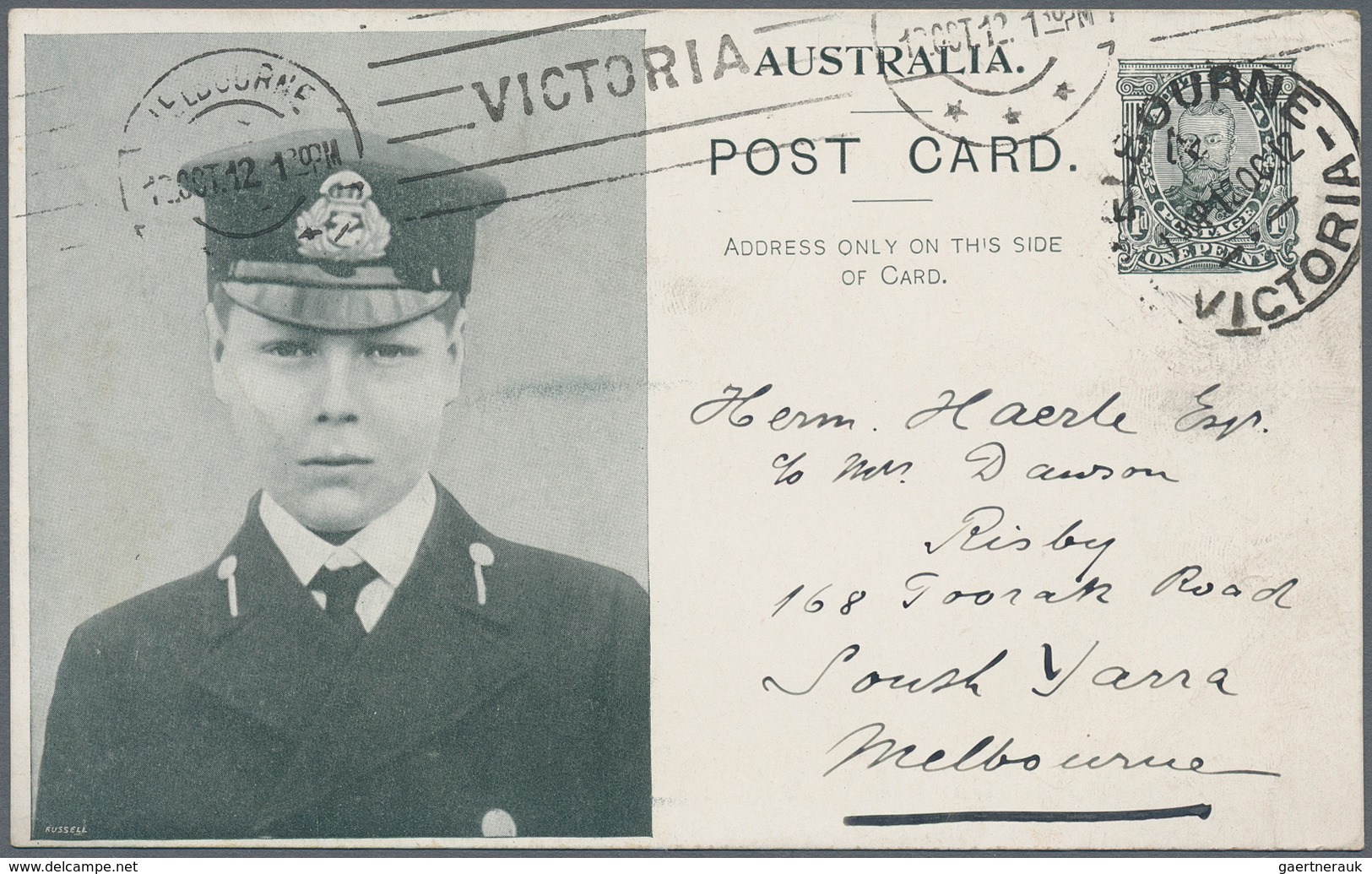 Australien - Ganzsachen: 1911, CORONATION POSTCARDS: Small Group With Nine Coronation Postcards (5 X - Postwaardestukken