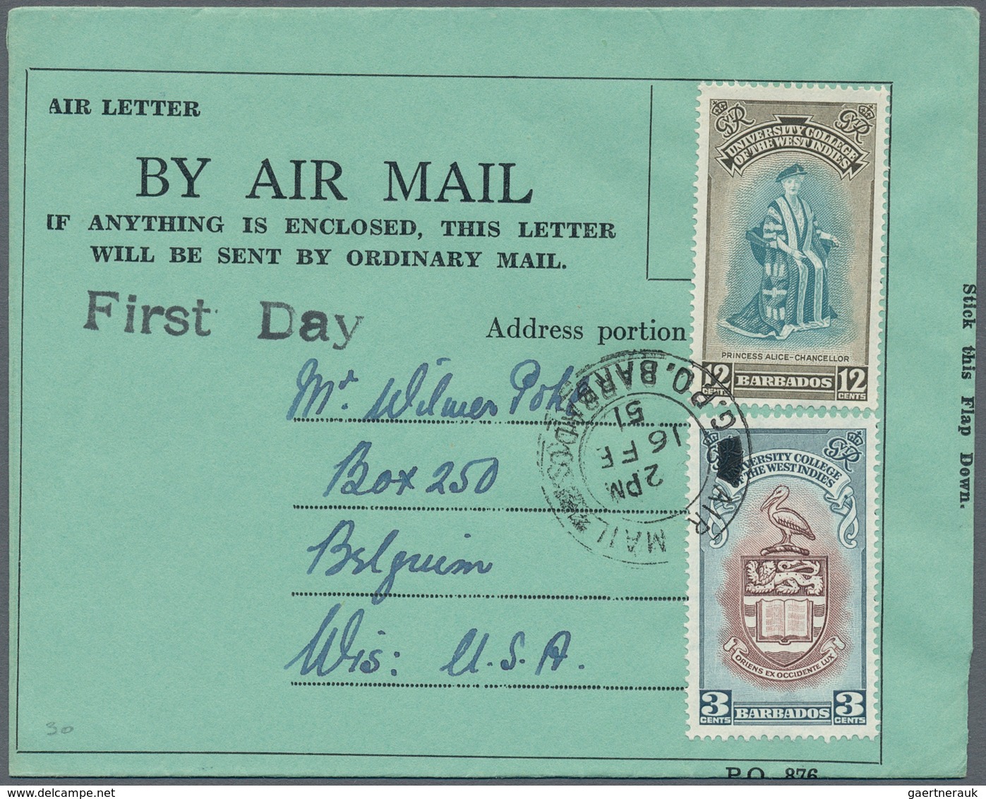 Barbados: 1893/2005 Holding Of Ca. 130 Unused/CTO-used And Used Postal Stationeries Incl. Unfolded W - Barbades (1966-...)