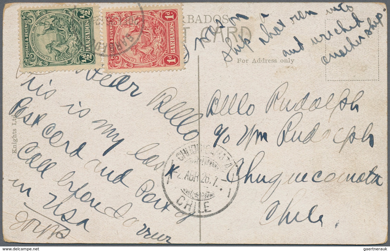 Barbados: 1893/2005 Holding Of Ca. 130 Unused/CTO-used And Used Postal Stationeries Incl. Unfolded W - Barbados (1966-...)