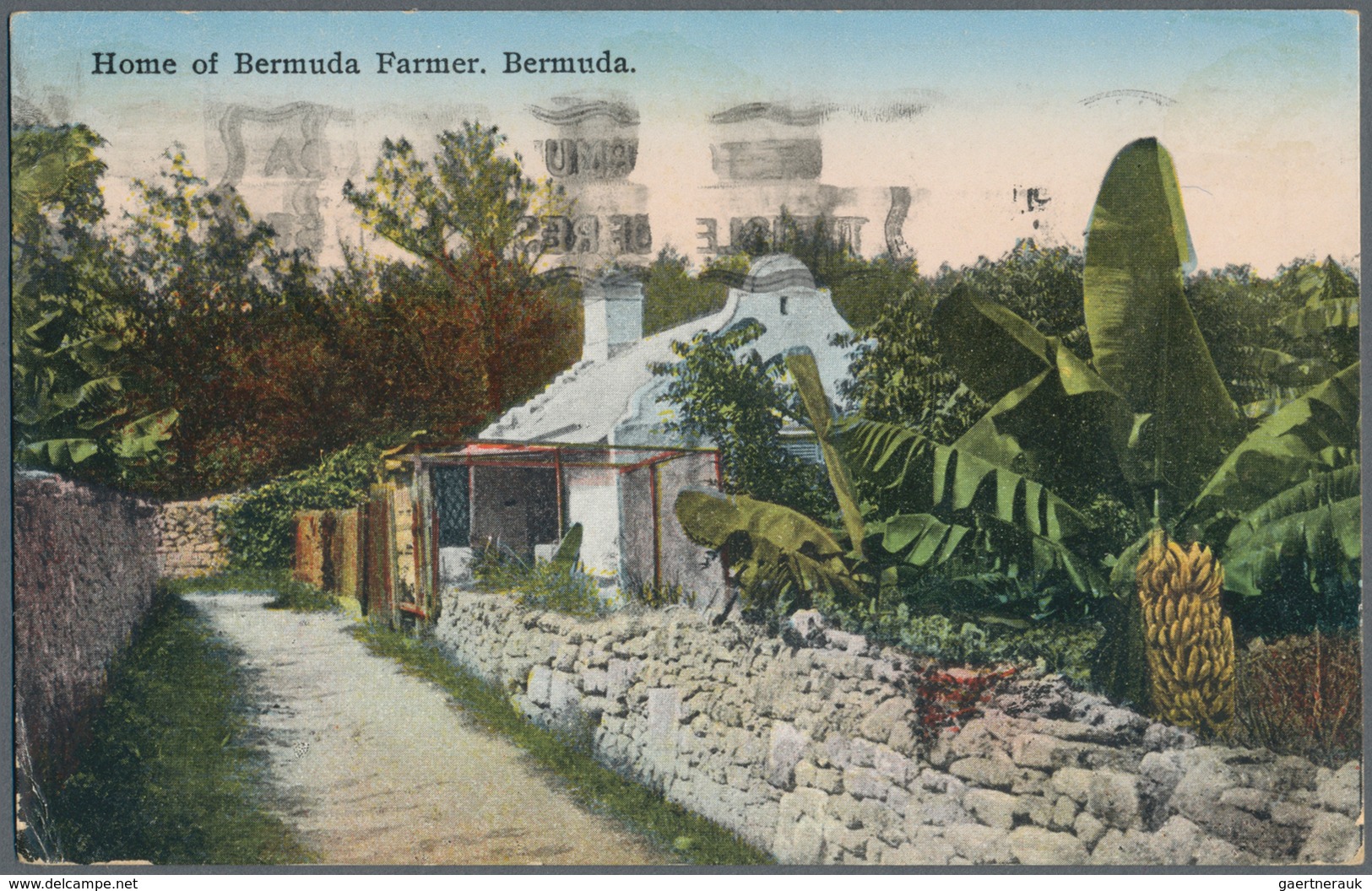 Bermuda-Inseln: 1880/1980 Ca. 140 Unused/CTO-used And Used Postal Stationeries (unfolded And Used Wr - Bermudes