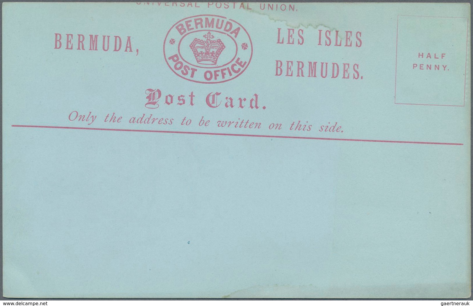 Bermuda-Inseln: 1880/1984 (ca.), Accumulation Of Approx. 220 Postal Stationeries Beginning With The - Bermuda