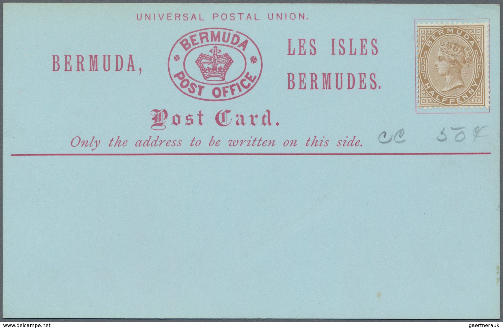 Bermuda-Inseln: 1880/1997 (ca.), Nice Accumulation Of Ca. 160 Cover And Unused And Used Postal Stati - Bermudes